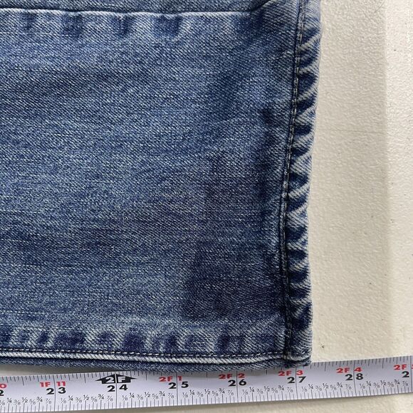 G-Star Raw Jeans Mens 30x32 (27L) 3301 Slim Straight Blue Denim Distressed - Picture 16 of 16